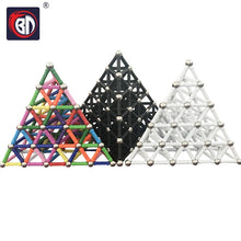 Load image into Gallery viewer, 50pcs-280pcs Magnet Bars &amp; Metal Balls