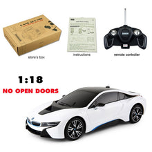 Load image into Gallery viewer, BMW RC Car 1:14 1:18 i8 Remote Control Doors