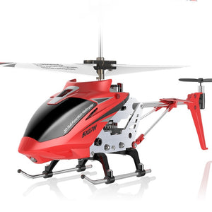 S107H  3.5CH  RC Helicopter  RTF Remote control  RC toy Gift with  Gyro Single Propeller original Box package  red yellow plane